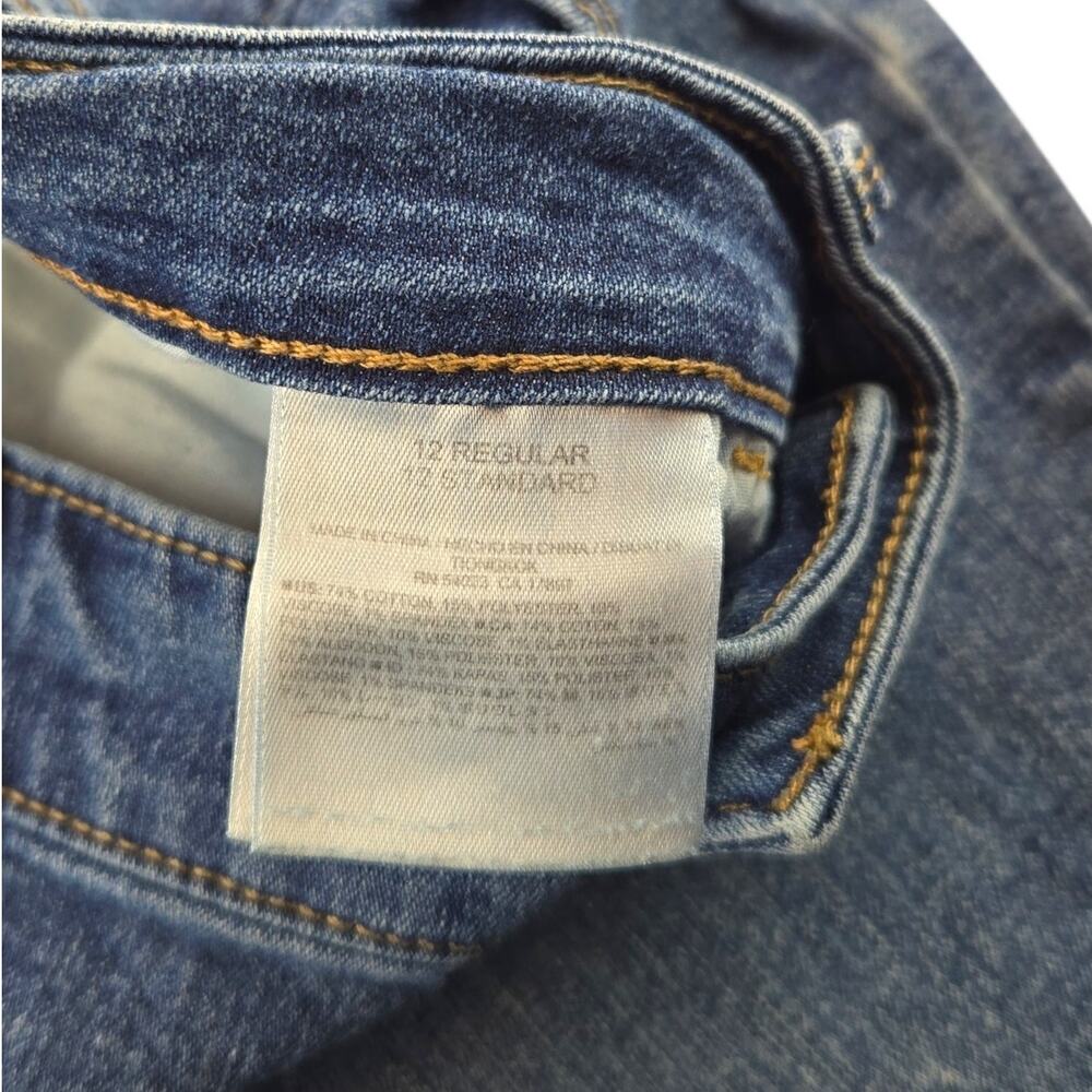 Old Navy | Super Skinny Mid-Rise Jeans | Size 12 - Picture 4 of 6